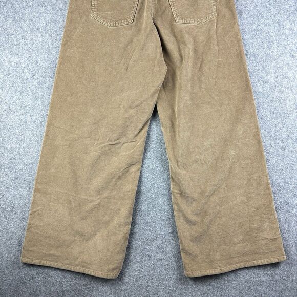 Universal Thread Sailor Wide Leg Pants Womens 14R Corduroy Stretch Boho Baggy - Picture 6 of 13
